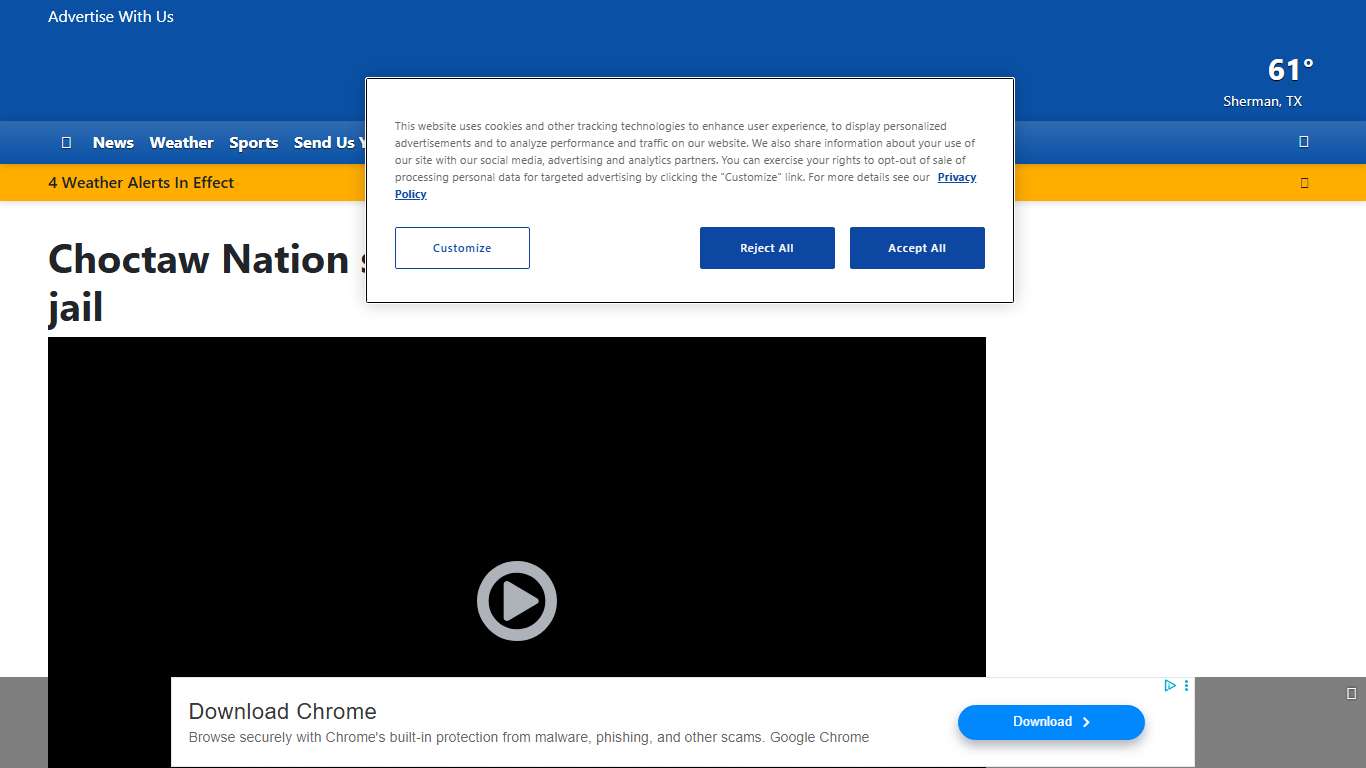 Choctaw Nation sending inmates to Choctaw Co. jail